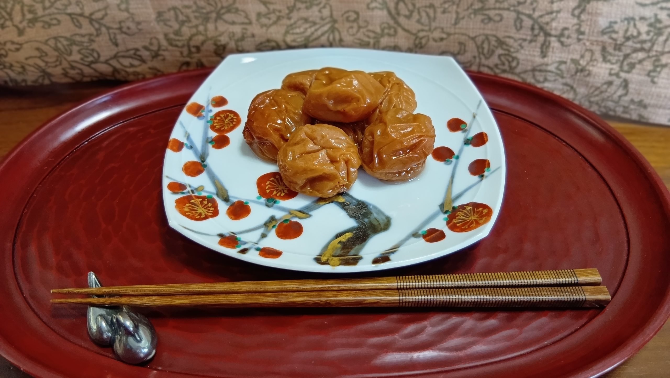 Pickled plums